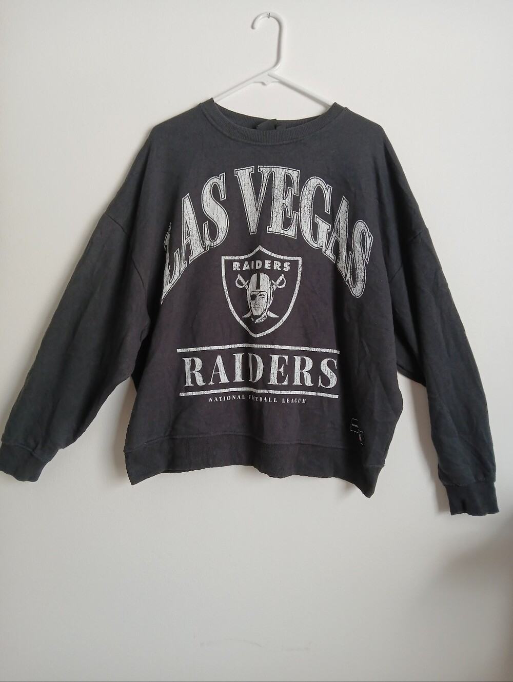 NFL Primark Sweatshirt Raiders Size Large